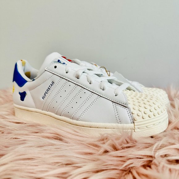 ADIDAS ORIGINALS X LEGO SUPERSTAR SNEAKERS LIMITED EDITION - Picture 1 of 11